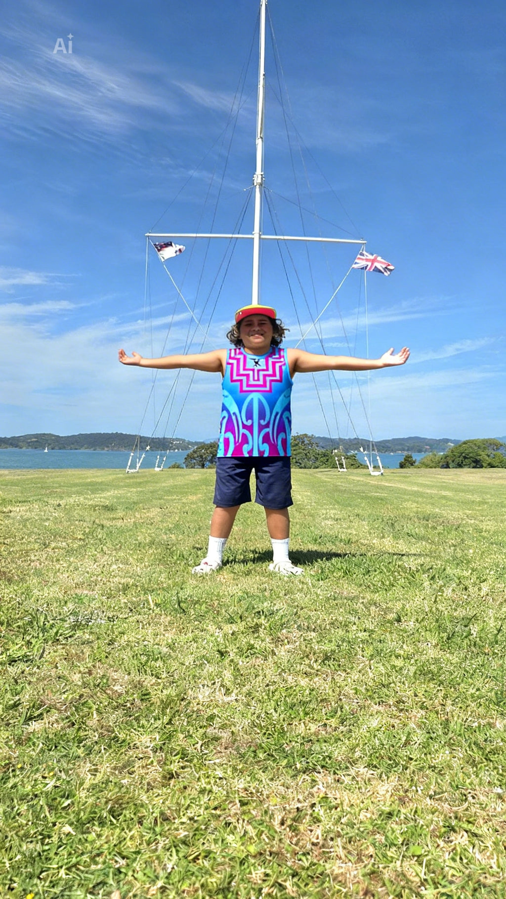 Elevate Singlet – Māori Inspired Performance Wear