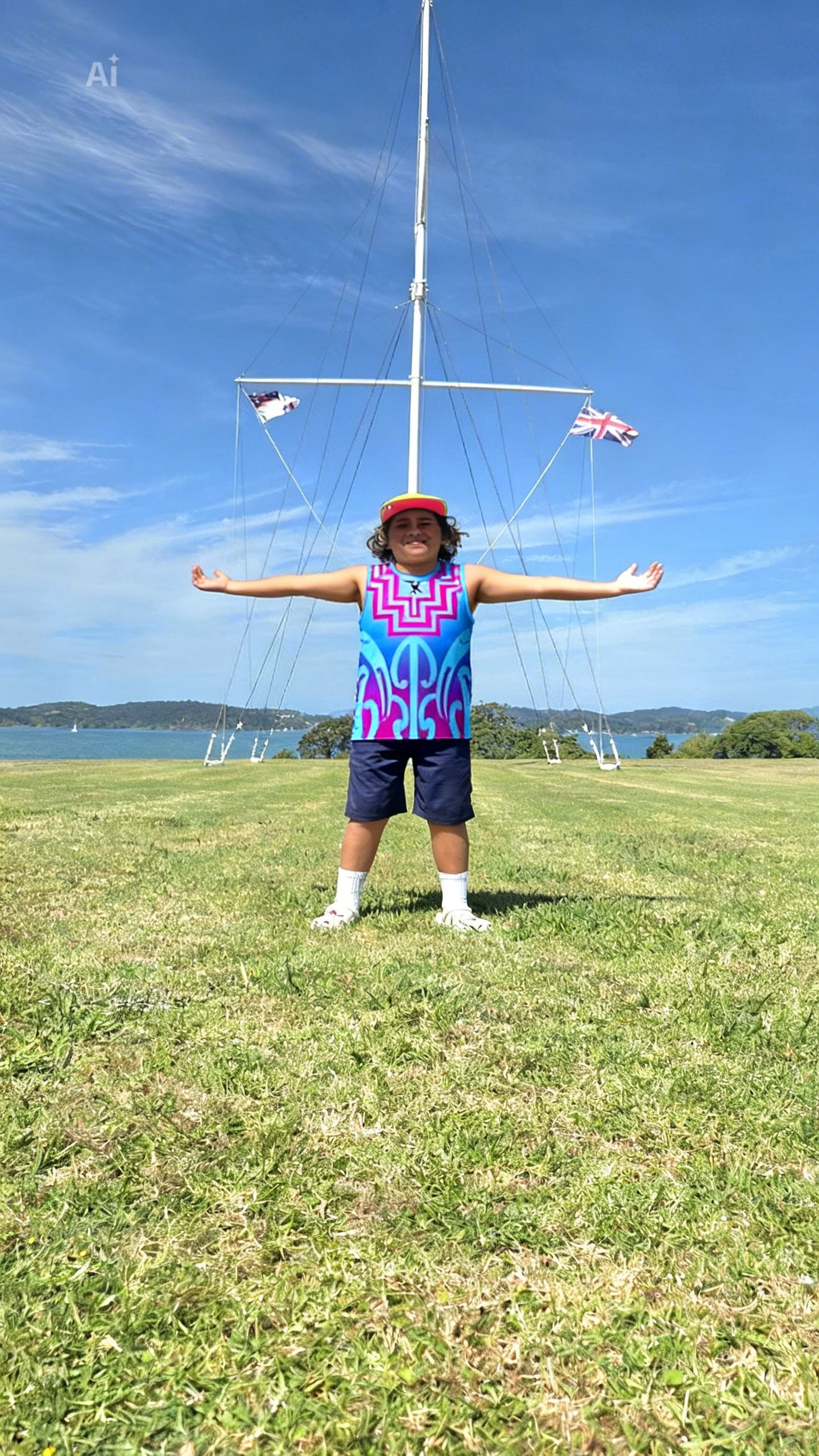 Elevate Singlet – Māori Inspired Performance Wear