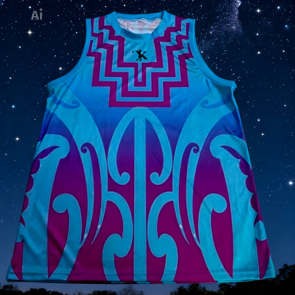 Elevate Singlet – Māori Inspired Performance Wear